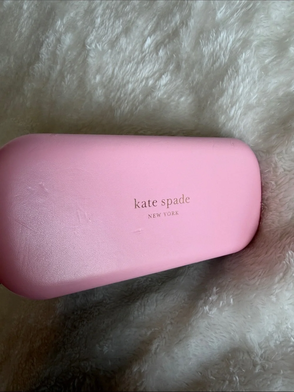 Kate Spade New York “Hello Bright Eyes”Glasses Hard Case | Pink & Green